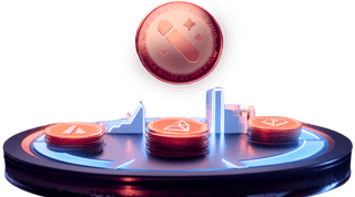 Anteno Invexa crypto trading interface with a simplified three-click layout